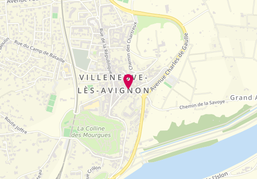 Plan de Safran, 10 Rue Marcel Fabrigoule, 30400 Villeneuve-lès-Avignon