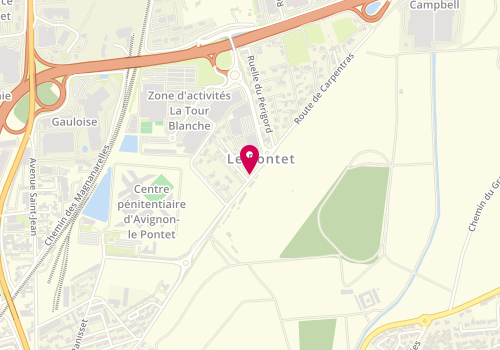 Plan de Pinkie, Zone Aménagement Saint Tronquet Route Carpentras, 84130 Le Pontet