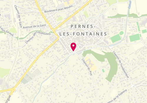 Plan de Doré Store, 5 Pl. Du Portail 9, 84210 Pernes-les-Fontaines