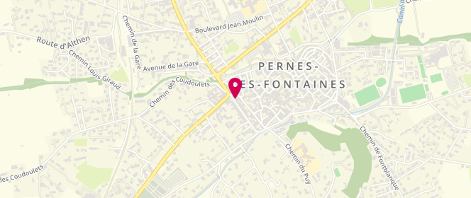 Plan de Séléna Style, 83 avenue Jean Jaurès, 84210 Pernes-les-Fontaines