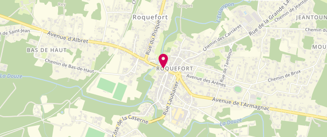 Plan de Suis-Moi Boutique, 82 Rue Gambetta, 40120 Roquefort