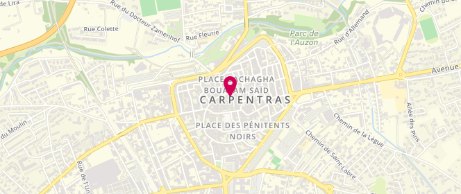 Plan de Eva Provence / Eva Stellarova, 18 Rue des Halles, 84200 Carpentras