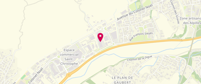 Plan de KHAAN, Zone Aménagement Saint Christophe, 9 Rue Nicéphore Niépce, 04000 Digne-les-Bains