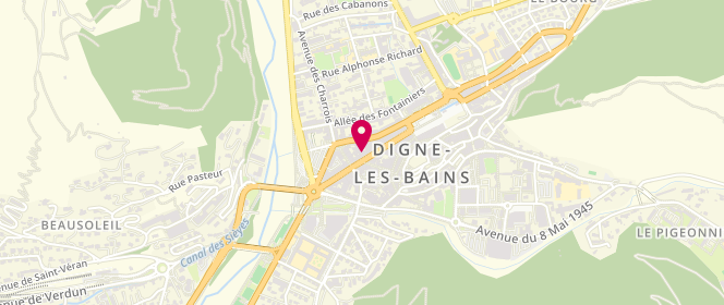 Plan de Ultimate By 745, 31 Boulevard Gassendi, 04000 Digne-les-Bains