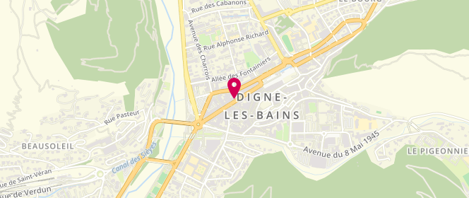 Plan de La Boutique, 37 Boulevard Gassendi, 04000 Digne-les-Bains