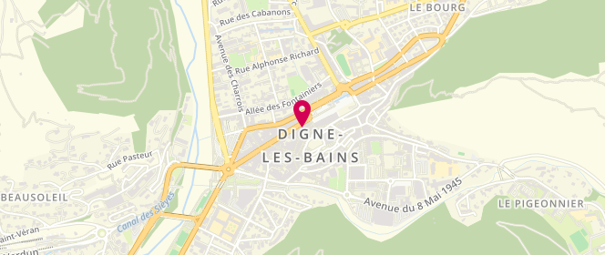 Plan de Mandarine, 44 Boulevard Gassendi, 04000 Digne-les-Bains