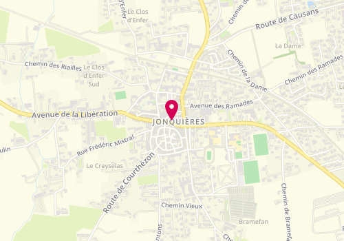 Plan de Sev Mod, 36 avenue de la Libération, 84150 Jonquières