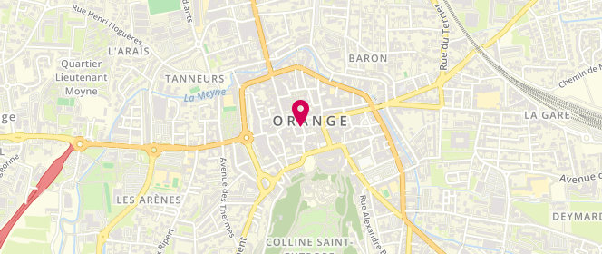 Plan de L'Extase, 5 Rue de Stassart, 84100 Orange