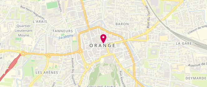 Plan de Marie Claire, 12 Rue Grande Fusterie, 84100 Orange