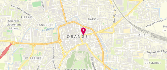 Plan de Le Grand Chelem, 12 Rue de la République, 84100 Orange
