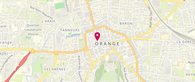 Plan de Sl, 43 Rue Victor Hugo, 84100 Orange