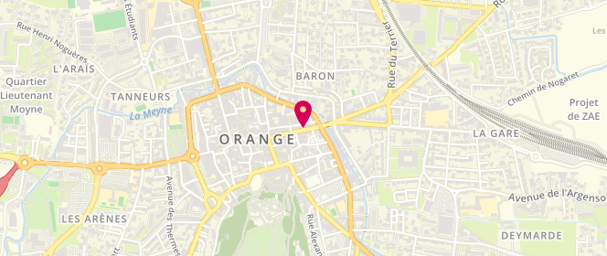 Plan de Boutique Vog, 30 Rue de la République, 84100 Orange