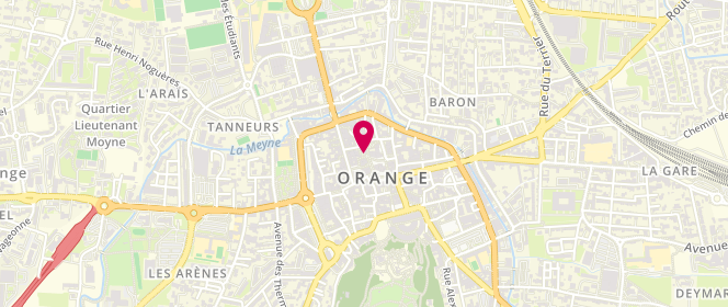 Plan de Factory Store, 3 Rue Notre Dame, 84100 Orange
