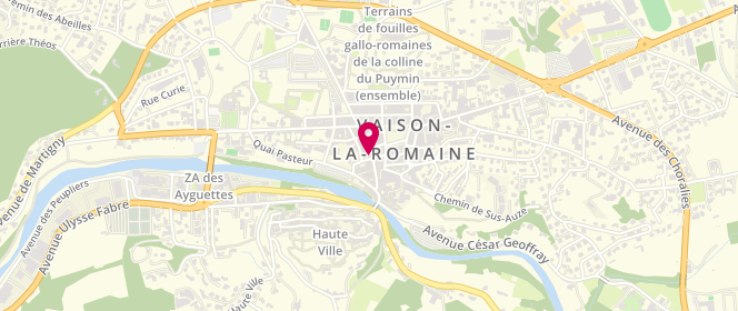 Plan de Fashion Avenue, 39 Grand Rue, 84110 Vaison-la-Romaine