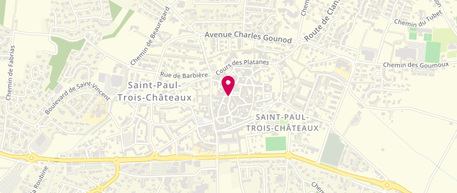 Plan de BLANCHARD Jocelyne, 1 Grande Rue, 26130 Saint-Paul-Trois-Châteaux