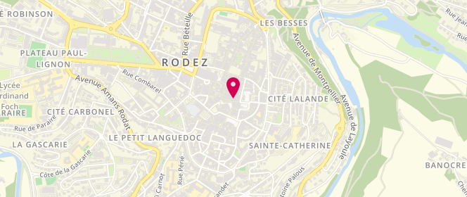 Plan de Boutique Charmy, 4 Rue Neuve, 12000 Rodez