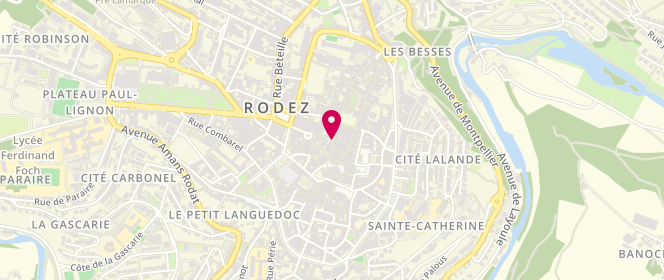 Plan de Clafouty, 2 Rue Bosc, 12000 Rodez
