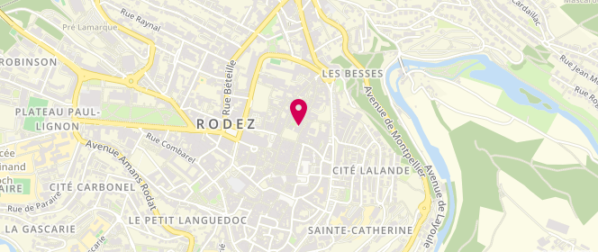 Plan de Nady Look, 1 Rue de l'Embergue, 12000 Rodez