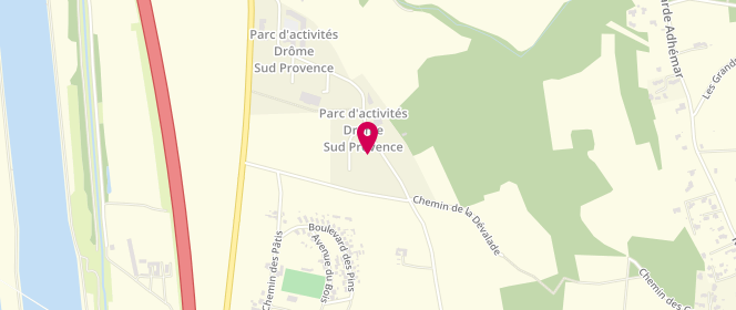 Plan de Boutique Magique, 81 Impasse de la Robe, 26130 Saint-Paul-Trois-Châteaux