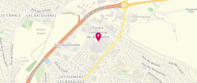 Plan de Caroll, Centre Commercial Super U
Route d'Espalion, 12850 Onet-le-Château
