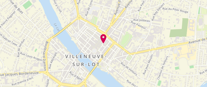 Plan de Christine Laure, 16 Rue Sainte-Catherine, 47300 Villeneuve-sur-Lot