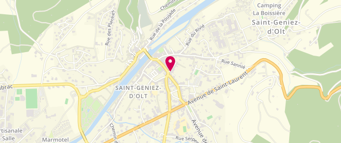 Plan de Lot Valley, 27 Rue Raynal, 12130 Saint-Geniez-d'Olt-et-d'Aubrac