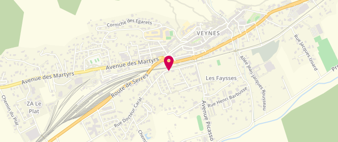 Plan de La Boutique de Maeva, 17 Rue du Dr Caral, 05400 Veynes