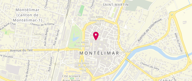 Plan de FLORENT Jean Marie, 10 Rue 4 Alliances, 26200 Montélimar