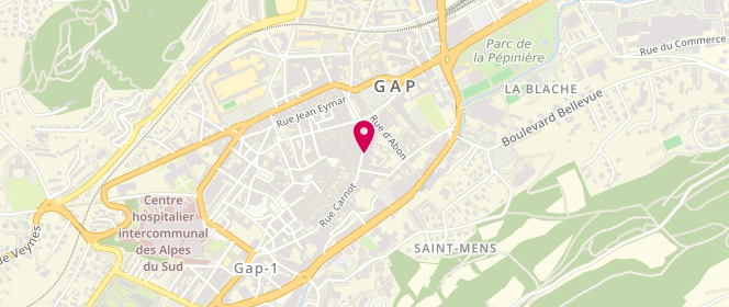 Plan de Z Generation, 25 Rue Carnot, 05000 Gap