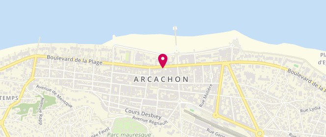 Plan de Ba&sh - Archachon, 5 Rue Roger Expert, 33120 Arcachon