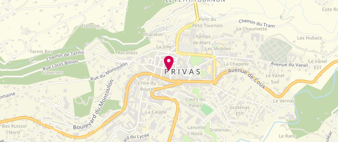 Plan de Ème Avenue Design, 11 Rue de la République, 07000 Privas