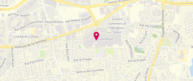 Plan de Christine Laure, Centre Commercial Mérignac Soleil
17 avenue de la Somme, 33700 Mérignac