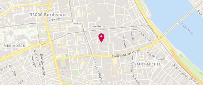 Plan de Coline Bordeaux, 143 Rue Sainte-Catherine, 33000 Bordeaux