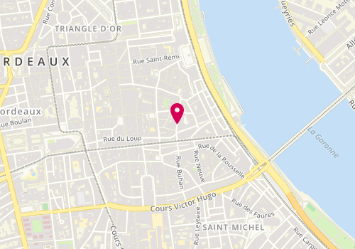 Plan de Peau d'Anne, 34 Rue des Bahutiers, 33000 Bordeaux