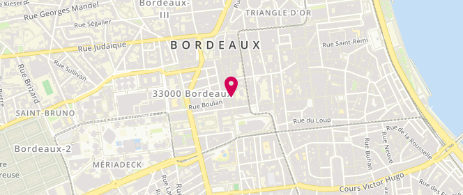 Plan de Les Sisterettes - Boutique de prêt-à-porter et accessoires féminins, 60 Rue des Remparts, 33000 Bordeaux