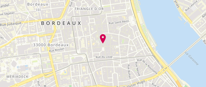 Plan de Faguo, 79 Rue Sainte-Catherine, 33000 Bordeaux