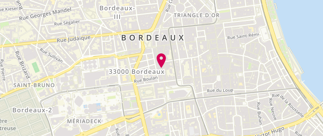 Plan de Nowe Store, 50 Rue des Remparts, 33000 Bordeaux