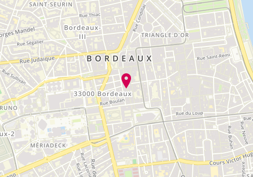 Plan de Rosa Bagh, 43 Rue des Remparts, 33000 Bordeaux