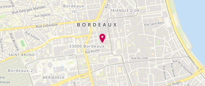 Plan de La Manufacture Bordeaux, 40 Rue des Remparts, 33000 Bordeaux