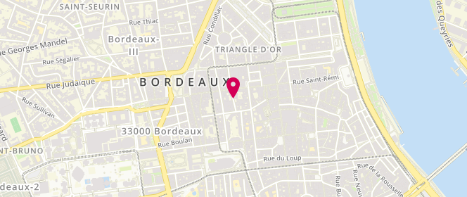 Plan de Axsum Créateurs Mode Bordeaux, 24 Rue de Grassi, 33000 Bordeaux