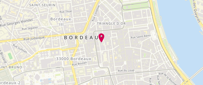 Plan de Boutique KOOKAÏ, 42-44 Rue de la Prte Dijeaux, 33000 Bordeaux