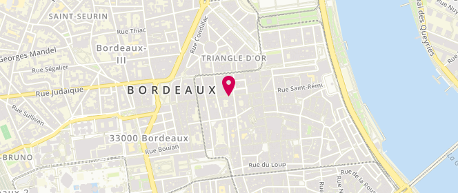Plan de The Kooples Diffusion, 30 Rue de la Prte Dijeaux, 33000 Bordeaux