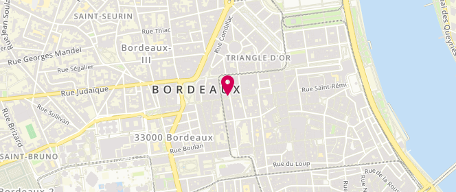 Plan de Darjeeling Bordeaux Porte Dijeaux, 71 Rue de la Prte Dijeaux, 33000 Bordeaux