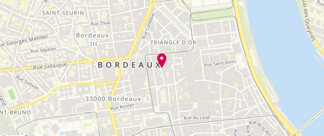 Plan de Petit Bateau, 53 Rue de la Prte Dijeaux, 33000 Bordeaux