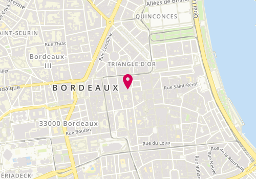 Plan de Uniqlo Bordeaux, 35 Rue de la Prte Dijeaux, 33000 Bordeaux