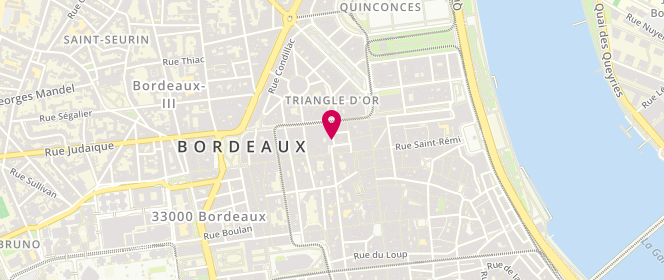 Plan de Bonton, 9 Rue Guillaume Brochon, 33000 Bordeaux