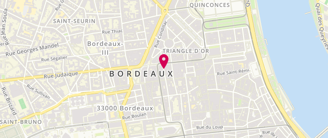 Plan de Lothaire, 6 Rue du Temple, 33000 Bordeaux