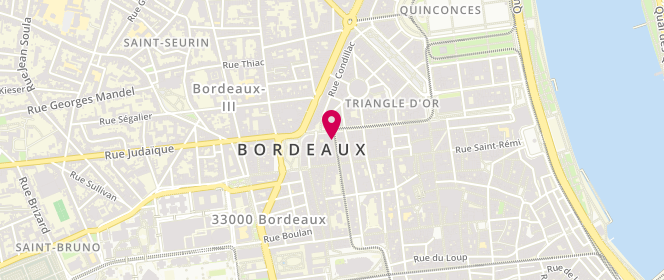 Plan de I-Code, 3 Rue Vital Carles, 33000 Bordeaux
