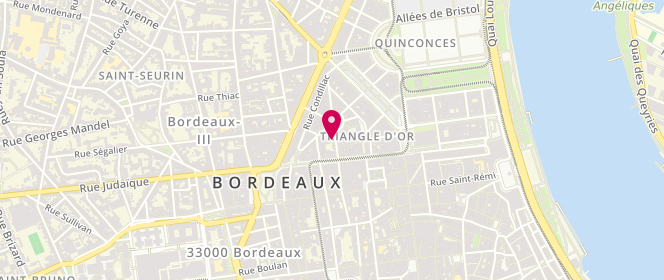 Plan de Easton - Prêt à porter pour homme Bordeaux, 15 Rue Voltaire, 33000 Bordeaux