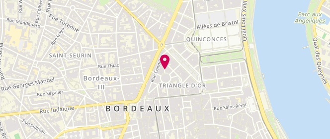 Plan de Danyberd, 10 Rue Jean Jacques Rousseau, 33000 Bordeaux